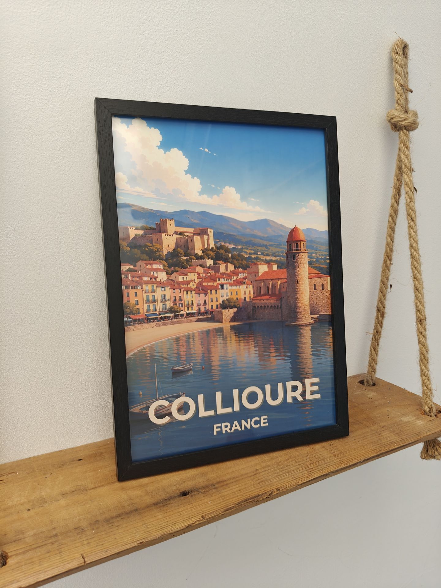 Collioure sur étagère
