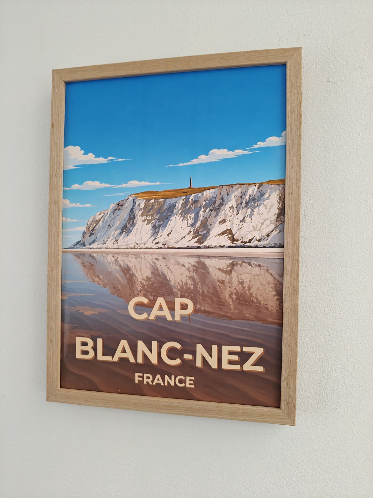 Cap blanc Nez au mur