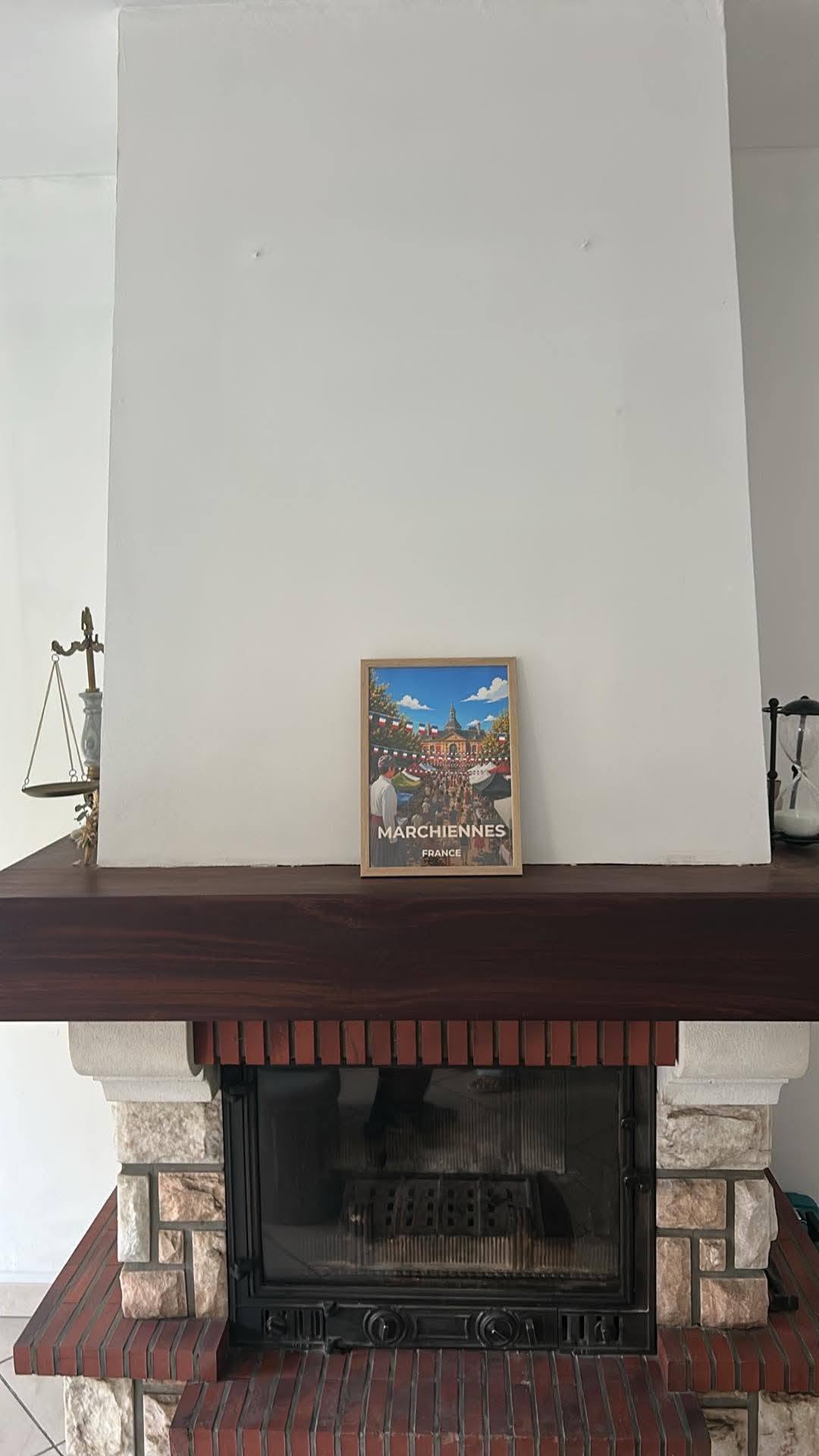 Marchiennes sur cheminée