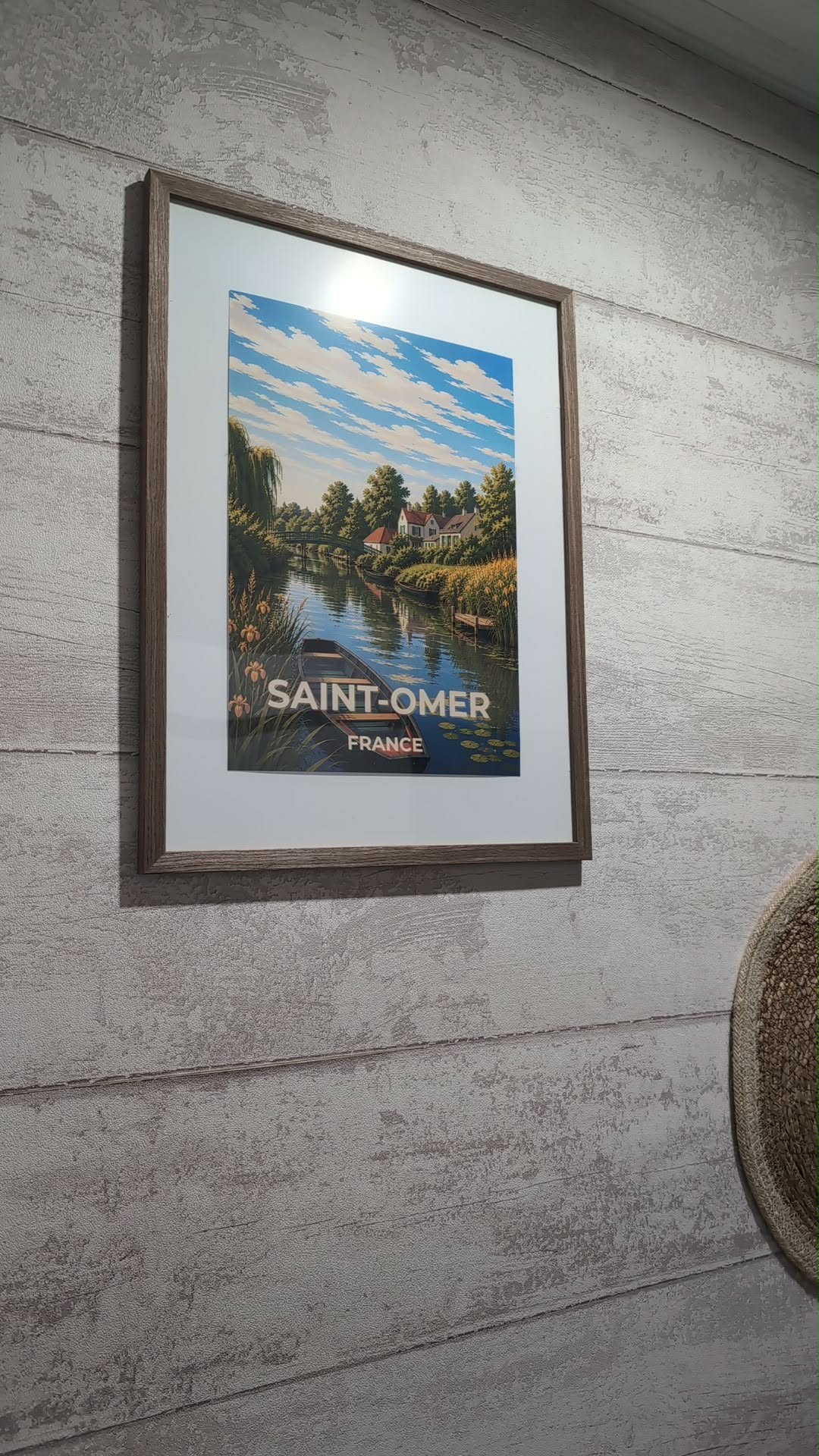Saint Omer dans un couloir