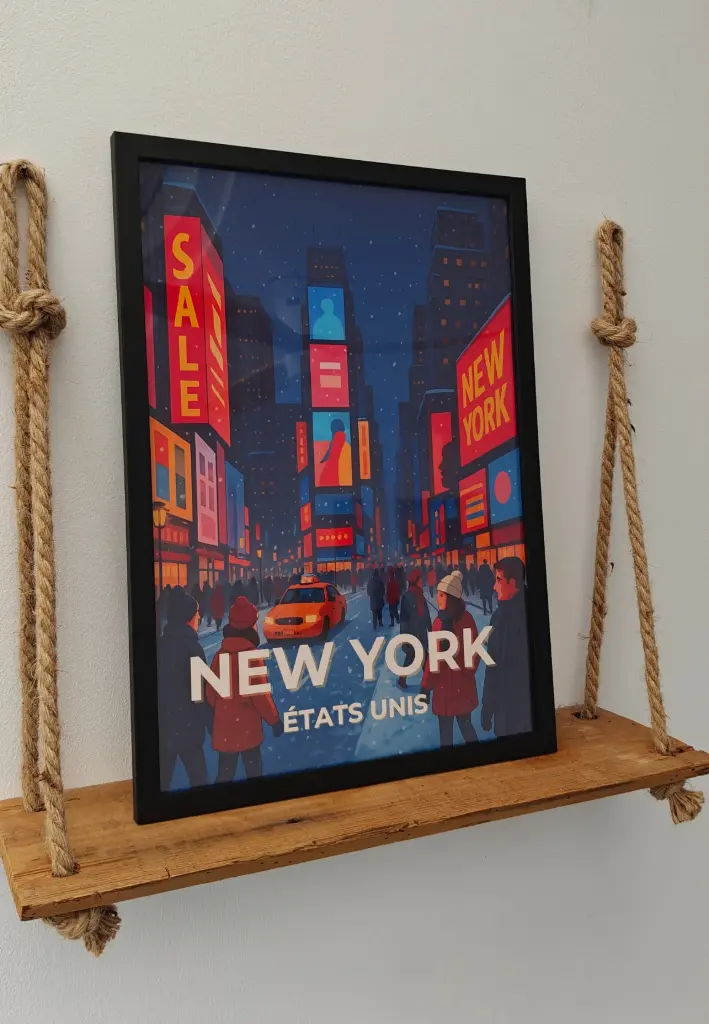 NEW YORK – Times Square - États-Unis 🇺🇸  (A4)