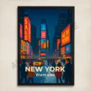 Affiche New York – Times Square, États-Unis