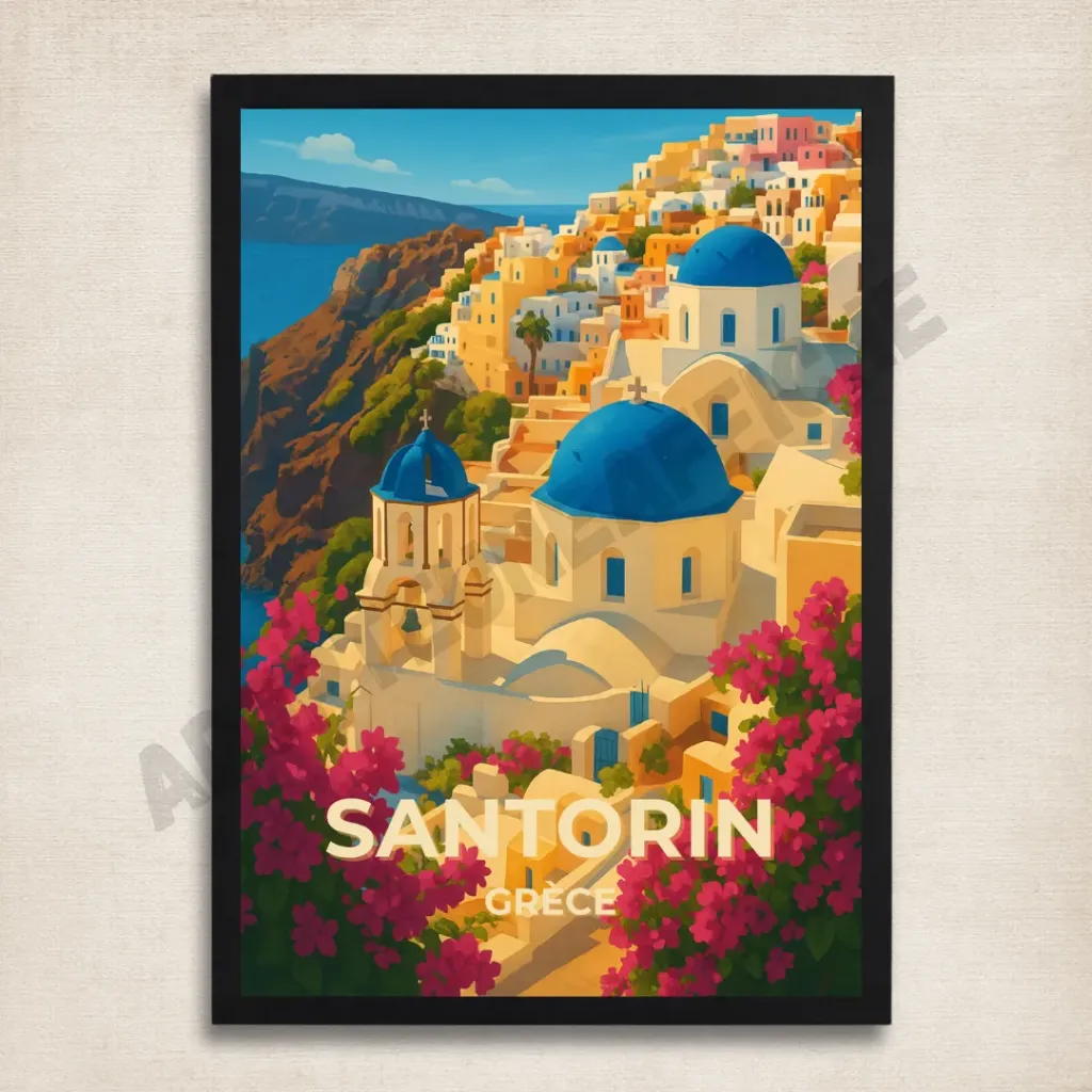 SANTORIN – Grèce (A4)