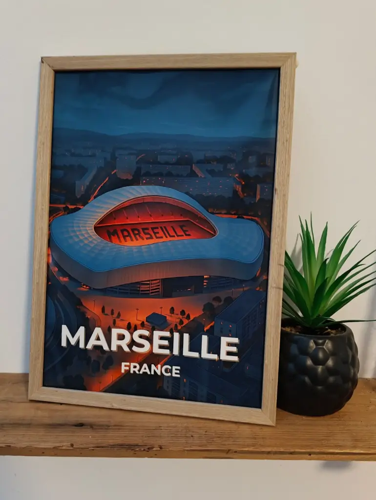 Olympique Marseille OM ⚽  (A4)