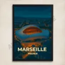 Affiche Marseille – Stade Vélodrome