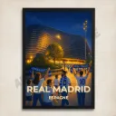 Affiche Madrid – Stade Santiago Bernabéu