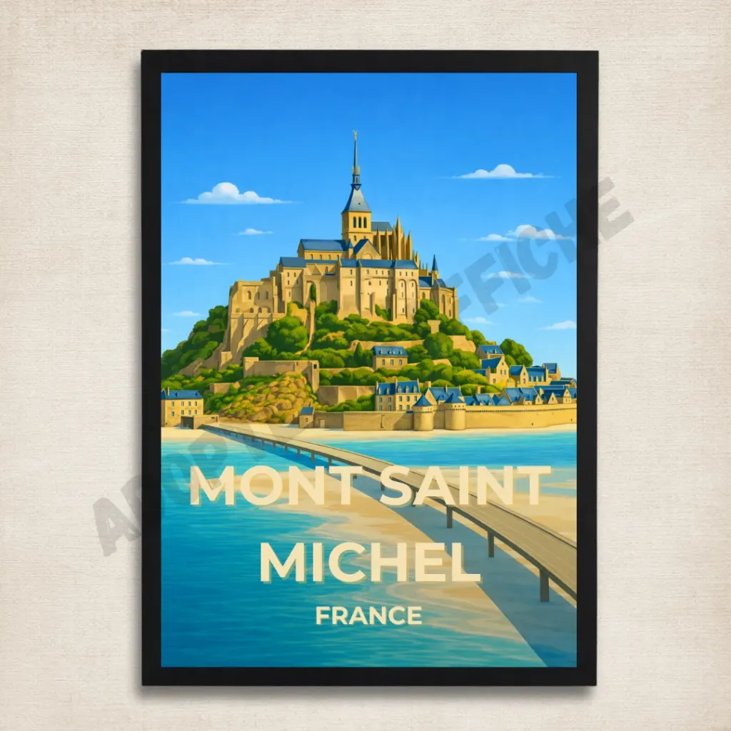 MONT SAINT MICHEL - France (A4)
