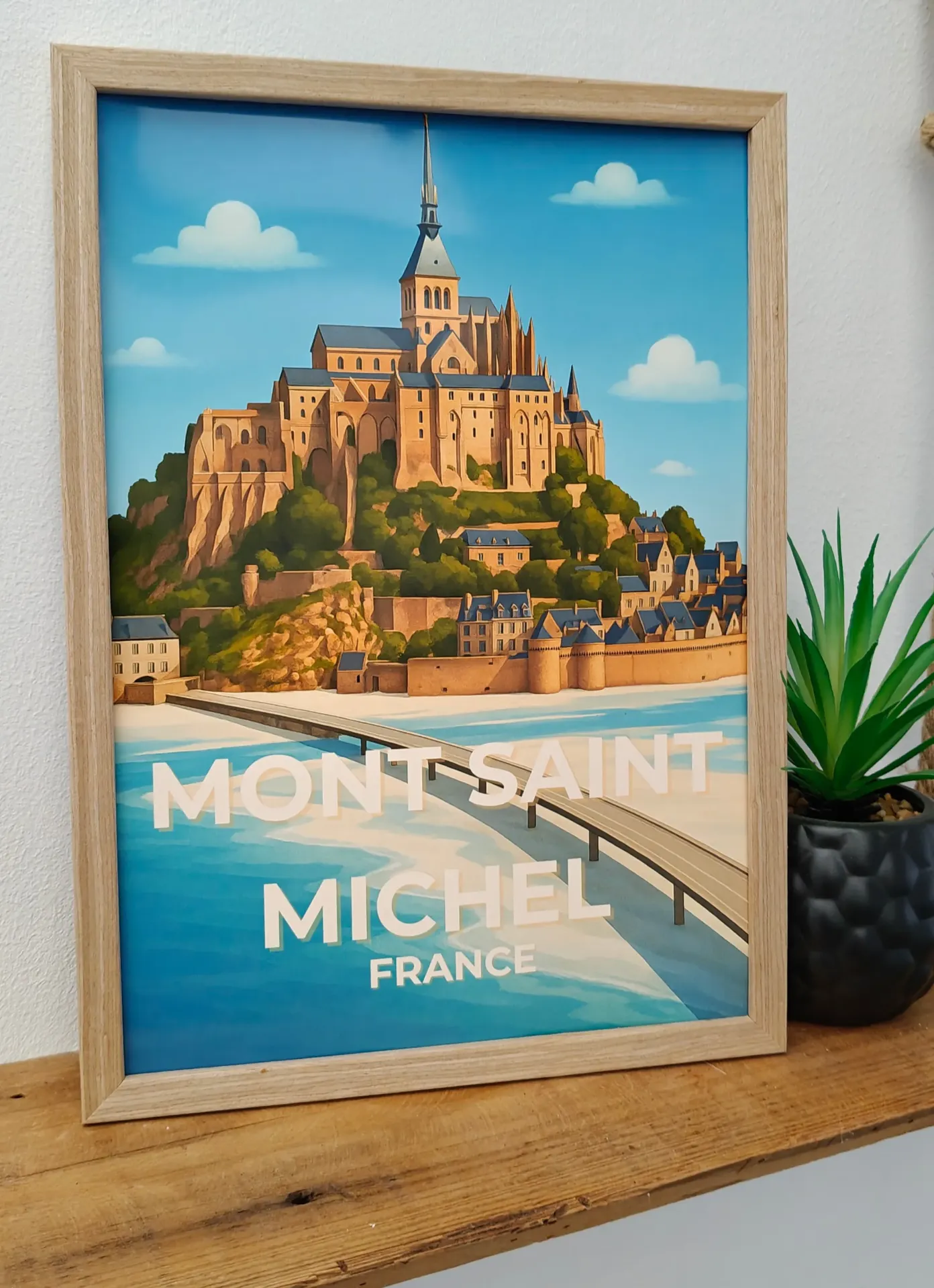 MONT SAINT MICHEL - France 🇫🇷  (A4)