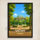 Affiche Vichy – Ville Thermale & Belle Époque