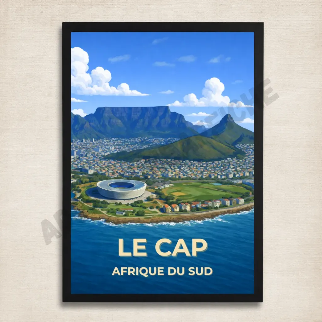 LE CAP - Afrique du Sud (A4)