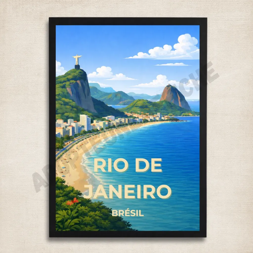 RIO DE JANEIRO - Brésil (A4)
