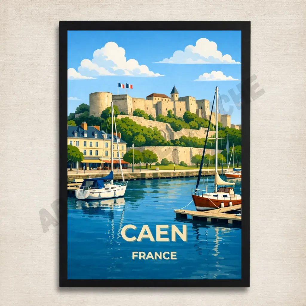 CAEN - France (A4)