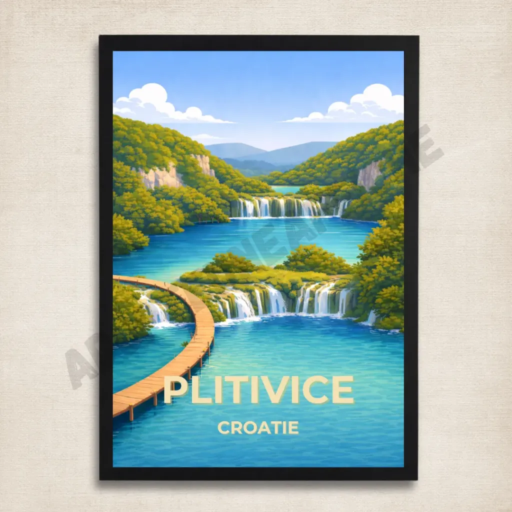 PLITIVICE - Croatie (A4)