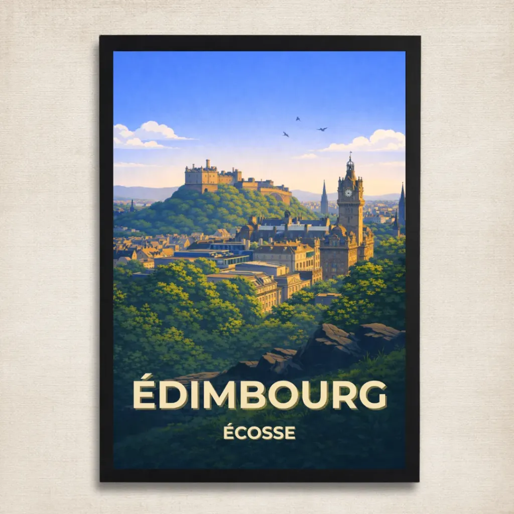 Édimbourg - Écosse (A4)