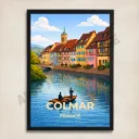 Affiche Colmar – Petite Venise & Alsace