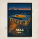 Affiche Saint-Étienne – Stade Geoffroy-Guichard