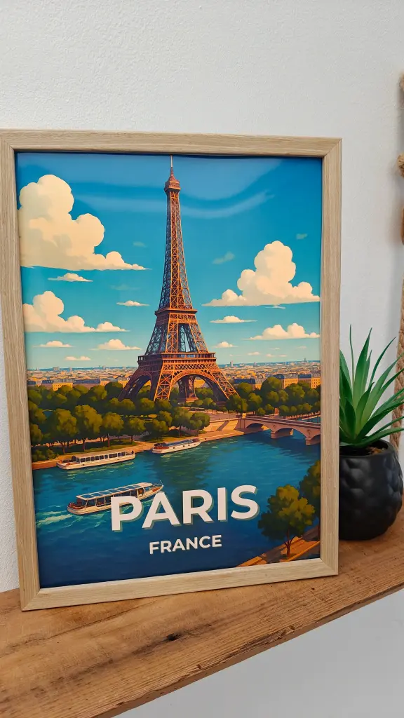 PARIS - France 🗼 Tour Eiffel (A4)