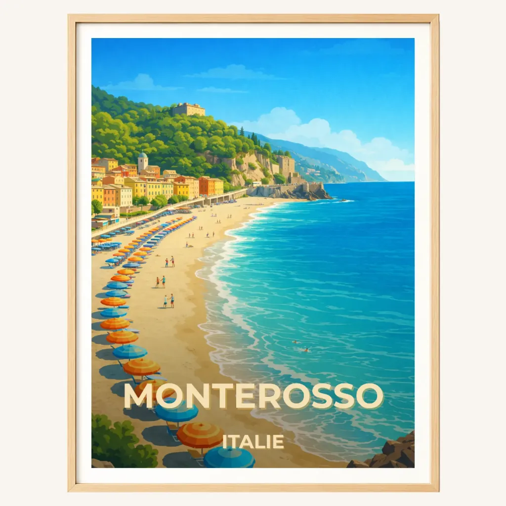 Affiche Monterosso – Cinque Terre, Italie