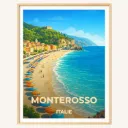 Affiche Monterosso – Cinque Terre, Italie