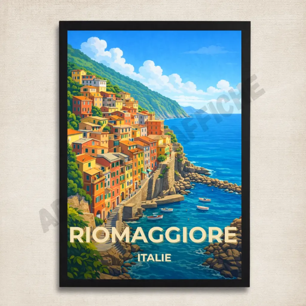 Affiche Riomaggiore – Cinque Terre, Italie