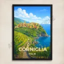Affiche Corniglia – Cinque Terre, Italie