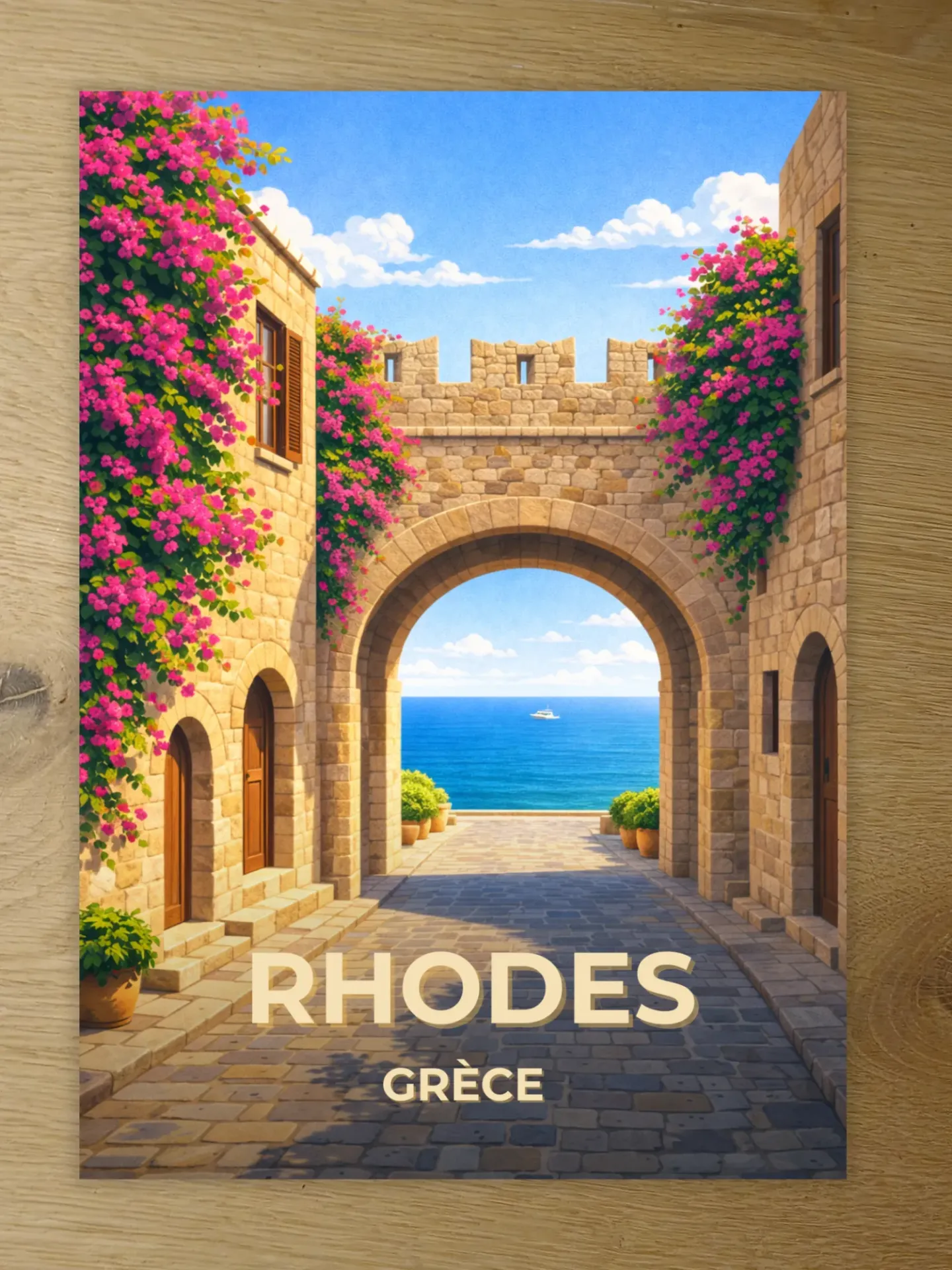 RHODES - Grèce (A4)