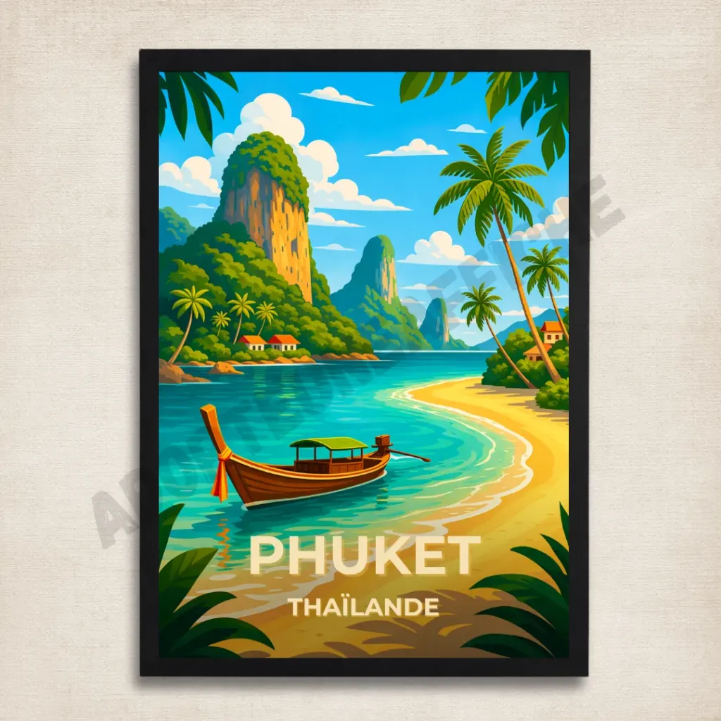 Affiche Phuket – Thaïlande