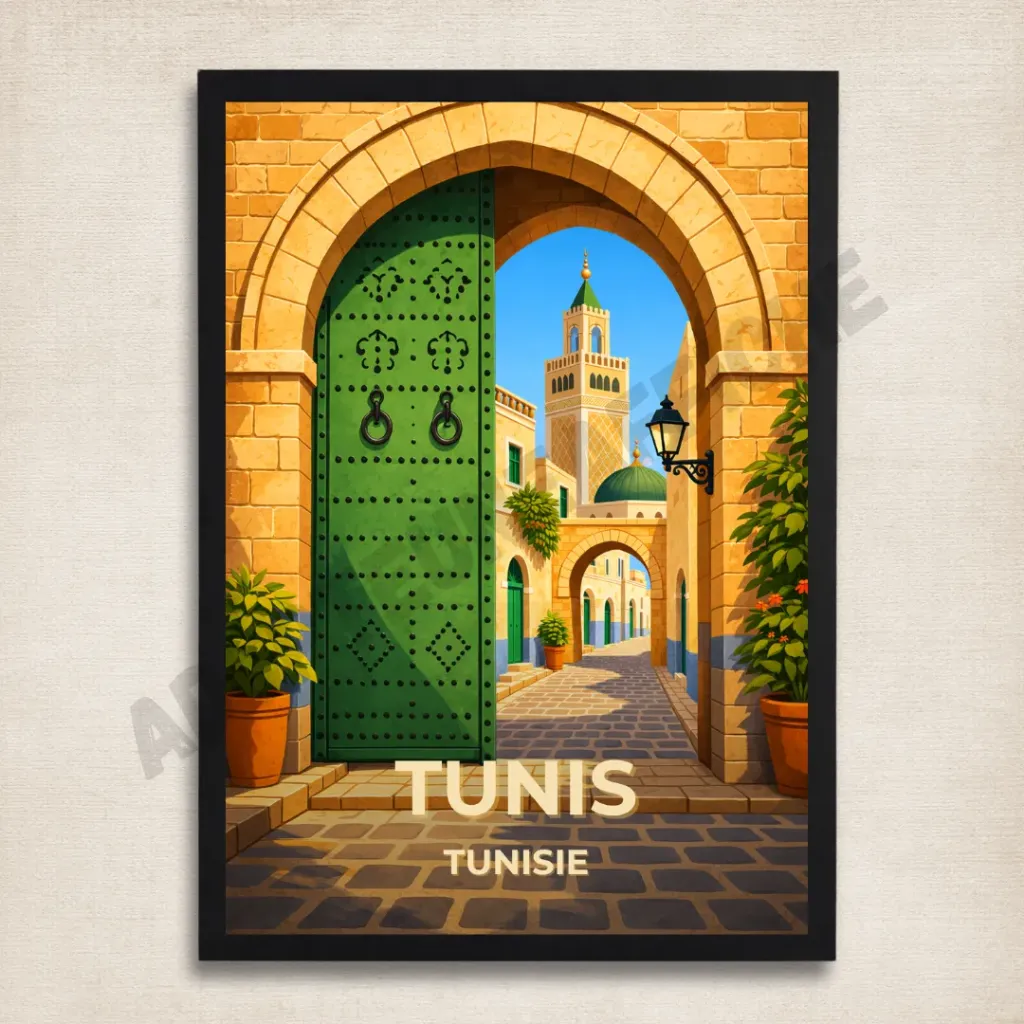 TUNIS – Tunisie (A4)
