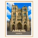 Affiche Amiens – Cathédrale Notre-Dame