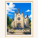 Affiche Le Bourg-Dun – Église Notre-Dame