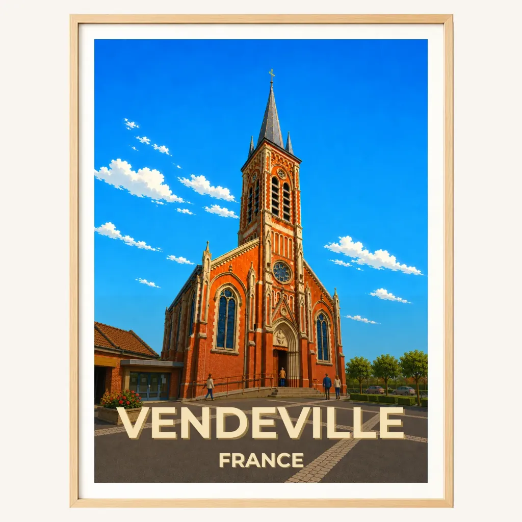 Affiche Vendeville – Sanctuaire Sainte-Rita (A4)