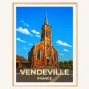 Affiche Vendeville – Sanctuaire Sainte-Rita