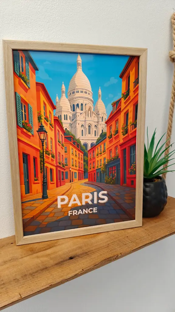 PARIS - France 🗼Montmartre (A4)