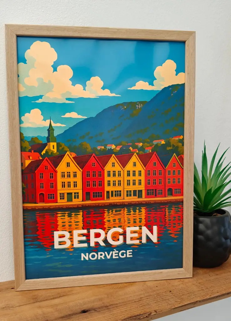 BERGEN - Norvège (A4)