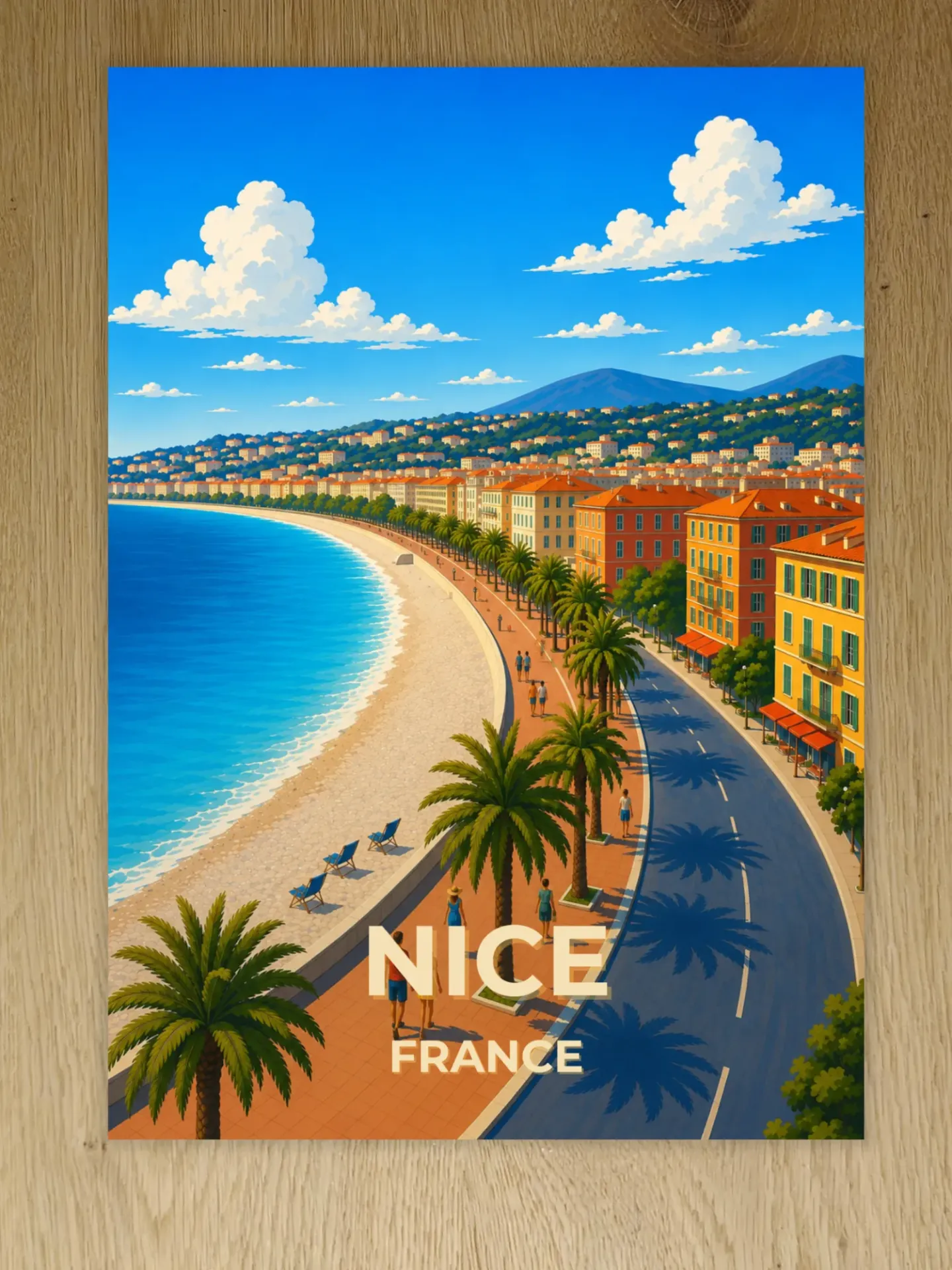 Affiche Nice – Promenade des Anglais